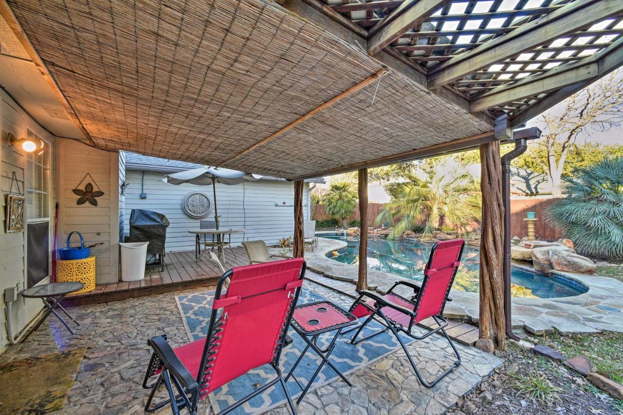 Peaceful San Antonio Oasis With Private Pool And Grill Villa Exterior photo